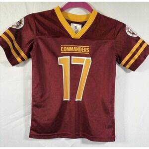 NFL Team Apoparel Youth Jersey size XS 4-5 Washington Commanders #77 McLaurin